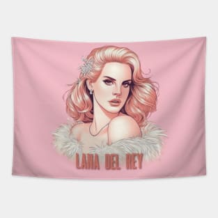 Lana Del Rey - Vintage Glamour Tapestry