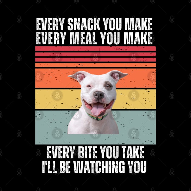 Every Snack You Make, Every Meal You Make, Every Bite You Take, I'll be Watching You by Hashed Art