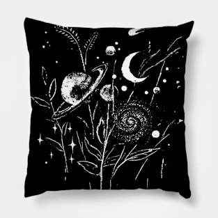 Space Botanical Pillow