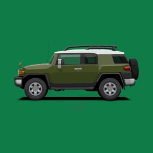 FJ Cruiser Army Green T-Shirt