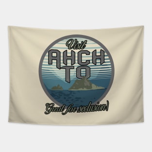 Visit Ahch-To! Tapestry