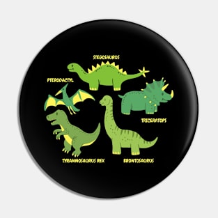 Dinosaurs Paleontology Pin