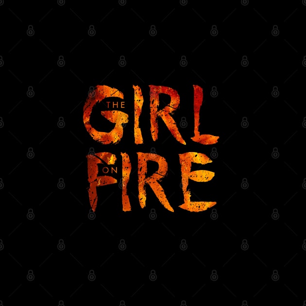 the girl on fire - hunger games by Ranp