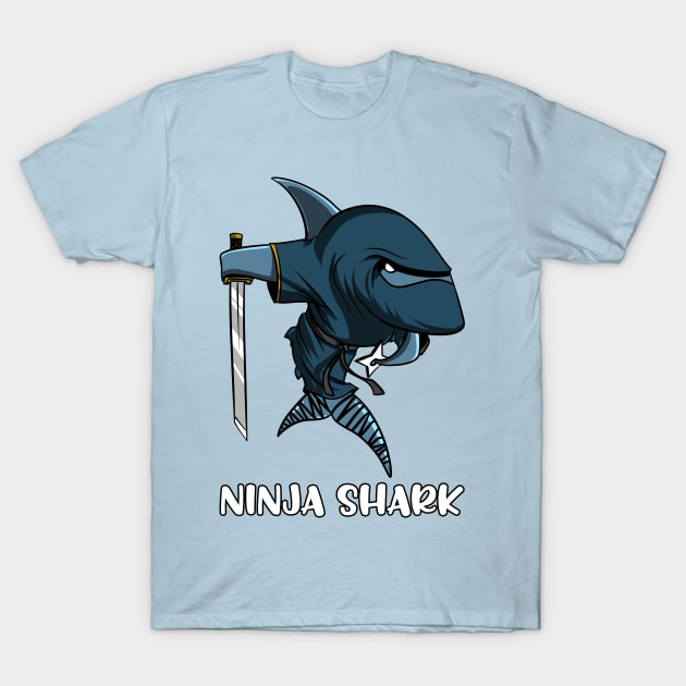 The Ninja Shark from TeePublic