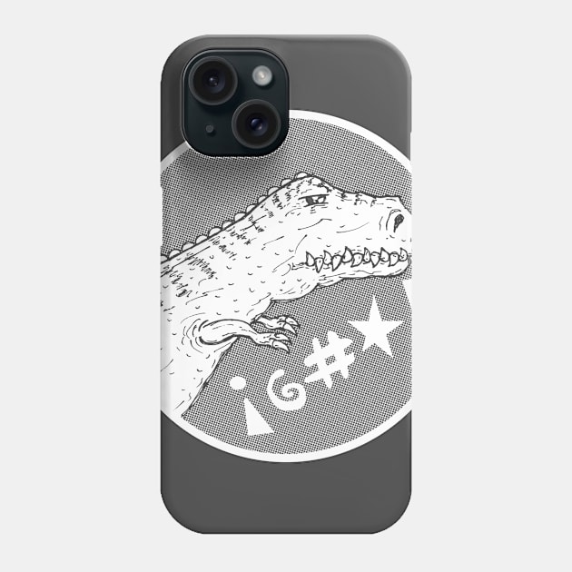 T-Rex Phone Case by calavara