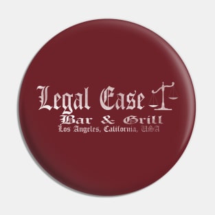 Legal Ease, Bar & Grill Pin