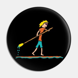 SUP Standup Paddleboard Pin