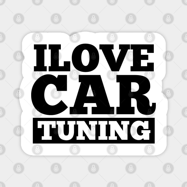 Tuner Auto Tune Cars Mechanic Car Tuning Magnet by dr3shirts