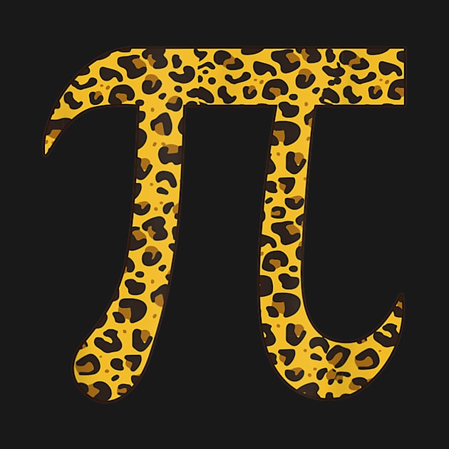 Leopard Pi Gift Pi Day Shirt Happy Pi Day Math Teacher by FONSbually