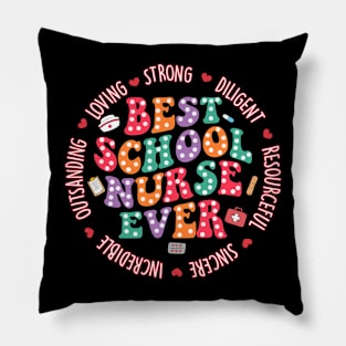 Best School Nurse Ever Appreciation, Nurse Week, Best Nurse Pillow