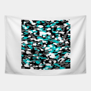 Tidal wave Camo pattern digital Camouflage Tapestry