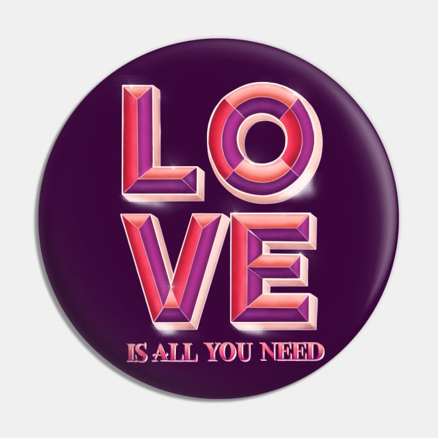 Love Pin by CalliLetters