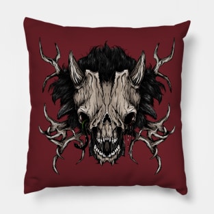 Skull devil Pillow