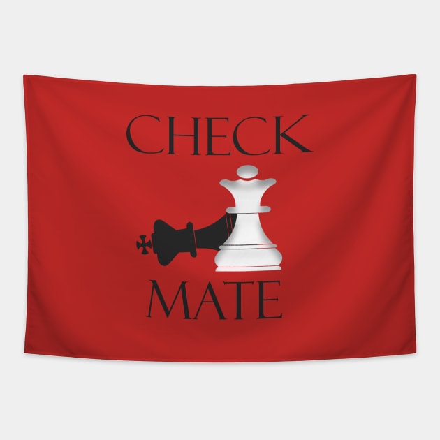 checkmate Tapestry by rclsivcreative