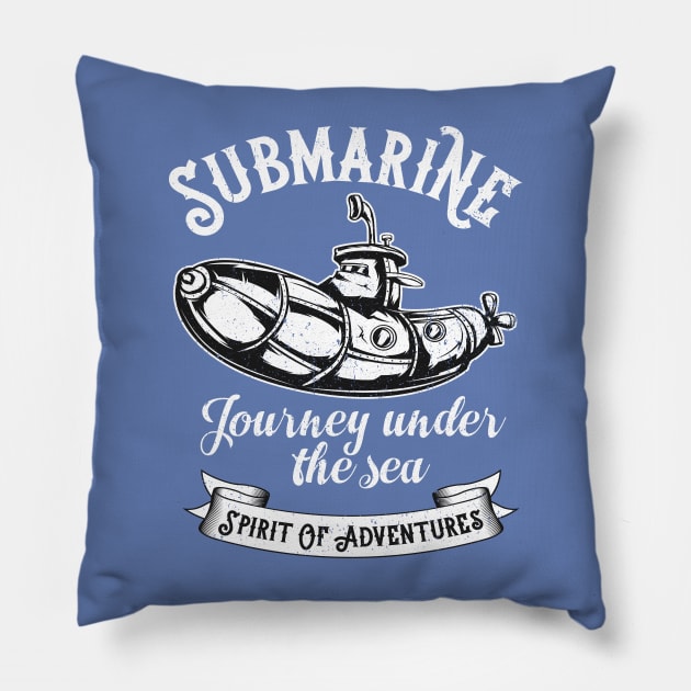 Submarine journey under the sea Pillow by LEGO