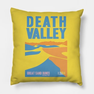 Death Valley Great Sand Dunes National Park Apparel Pillow