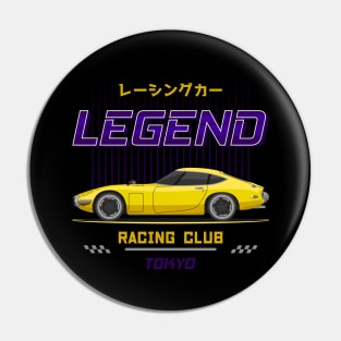 Tuner Yellow 2000 GT JDM Pin