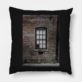 Little Tiny Street No 7 Color Version Pillow