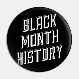 BLACK MONTH HISTORY Pin