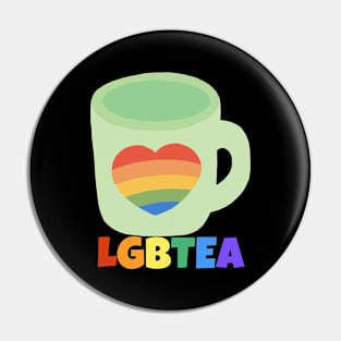 LGBTea Pin