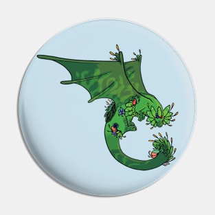 Jungle Hidden Dragon :: Dragons and Dinosaurs Pin