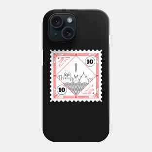 Paris Stamp Design Phone Case