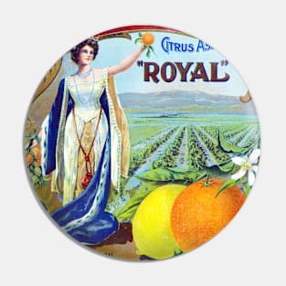 Royal Brand Corona Citrus Association, 1926 Pin