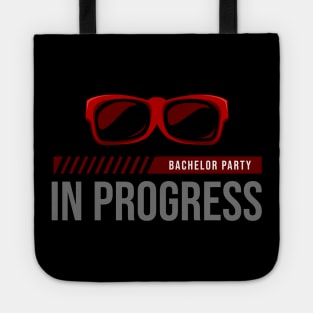 Bachelor Party with Sunglasses Tote