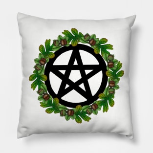 Pentagram wreath Pillow