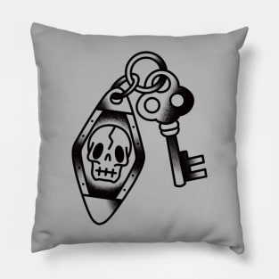 Skeleton key Pillow