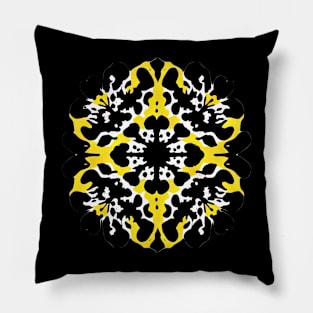 colorful inkblot | Pillow