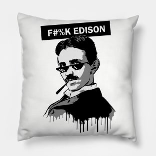 Nikola Tesla Pillow