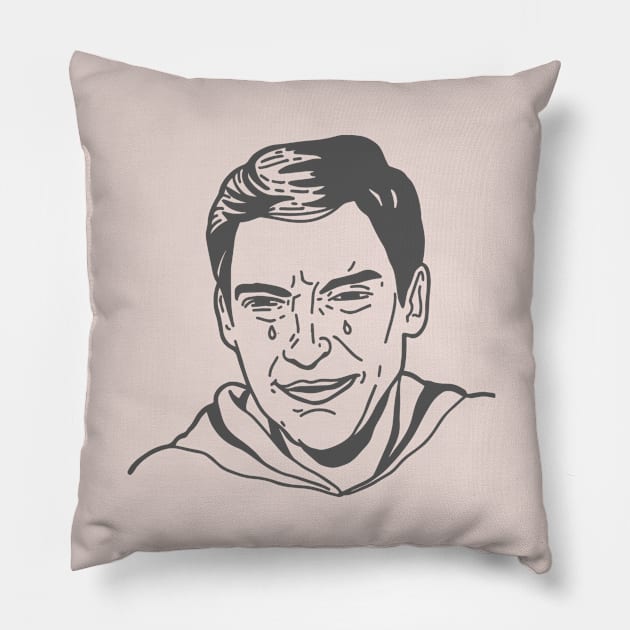 Sad Memes - Tobey Pillow by Jillian Kaye Art