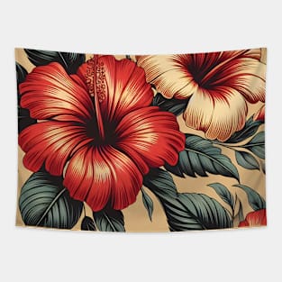 Hibiscus Tapestry