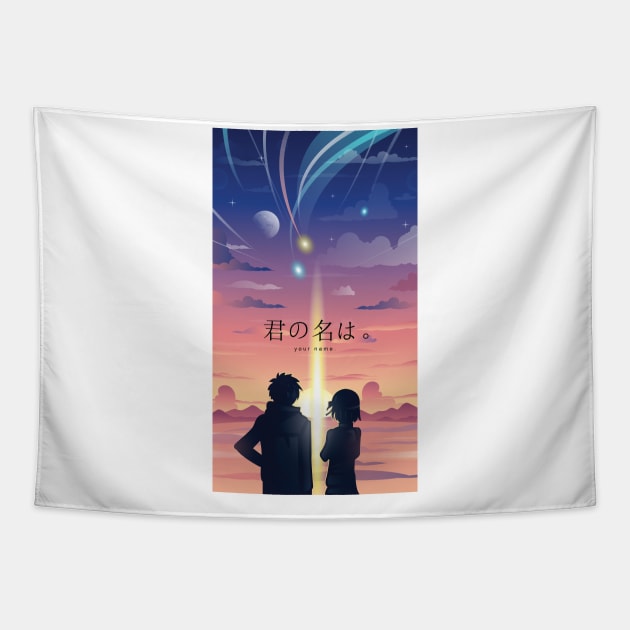 Kimi no na wa Tapestry by Manlangit Digital Studio