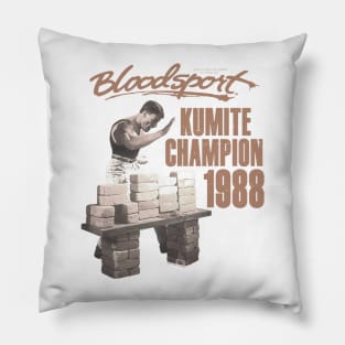 Kumite championship 1988 Pillow