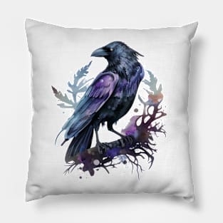 Raven Pillow