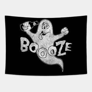 Booze Ghost Vintage Tapestry