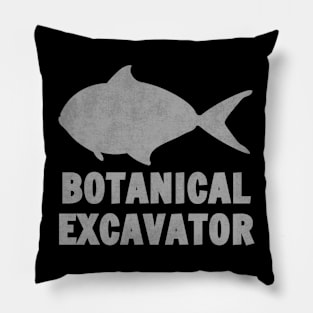 Botanical excavator Pillow