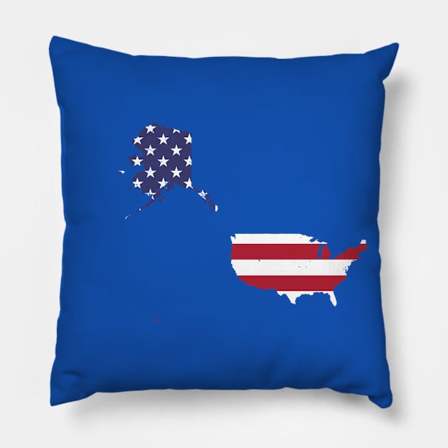 United States of America Pillow by eden1472