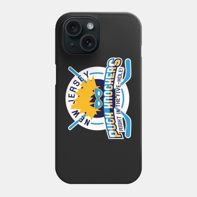 Puck Knockers Phone Case by Mouthpiece Studios