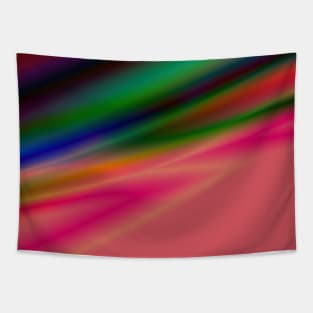 blue green grey red texture abstract art Tapestry