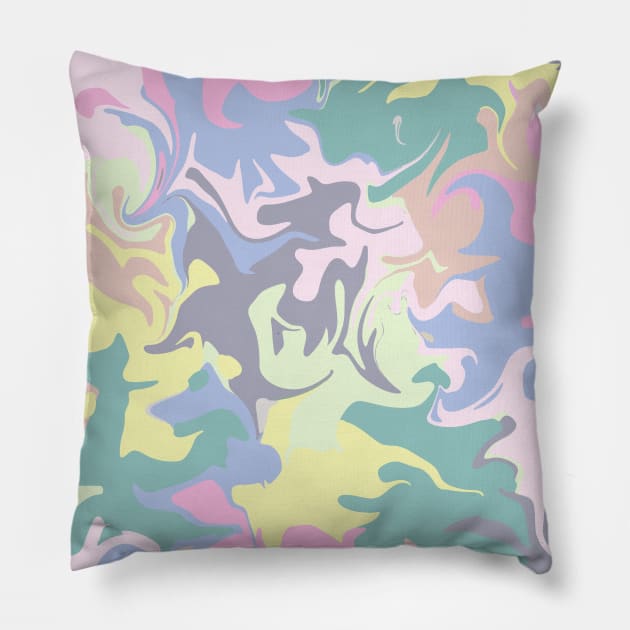 Light Summer (Seasonal Color Palette) Pillow by aaalou