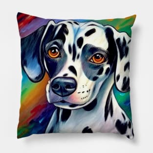 Dalmatian Puppy Pillow