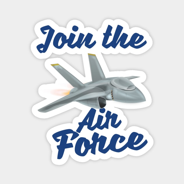 Join the Air Force Magnet by nickemporium1