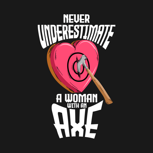 Indoor axe throwing  Quote for your Axe throwing Girlfriend by ErdnussbutterToast