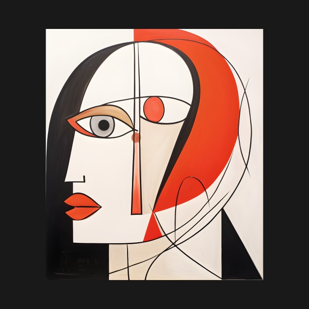 Picasso Artsy Style Woman by UKnowWhoSaid