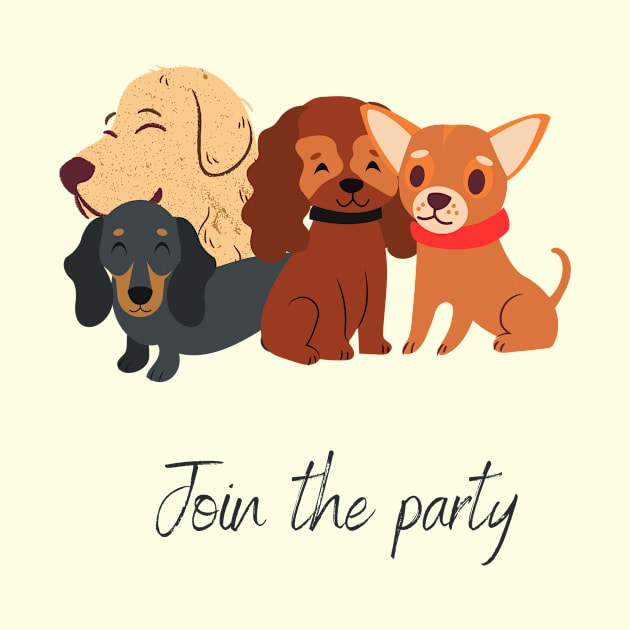 Pet animal bulldog chihuahua party by Mia