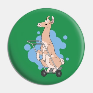 Dolly Llama Pin