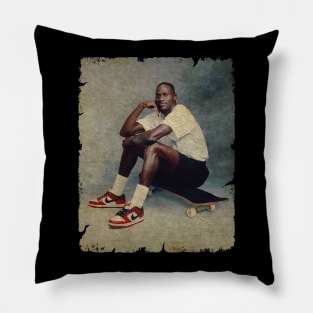 Michael Jordan in Skateboard Pillow